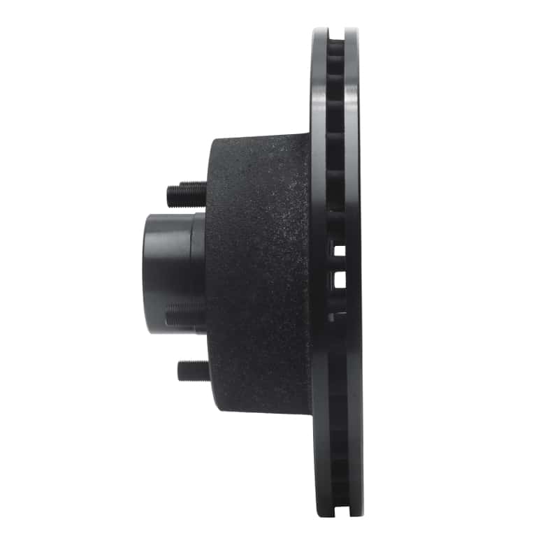 R1 Concepts — R1 73-89 Chrysler Imperial Front Left Drilled & Slotted Black Brake Rotor
R1 Brake Rotor Drill - view 3