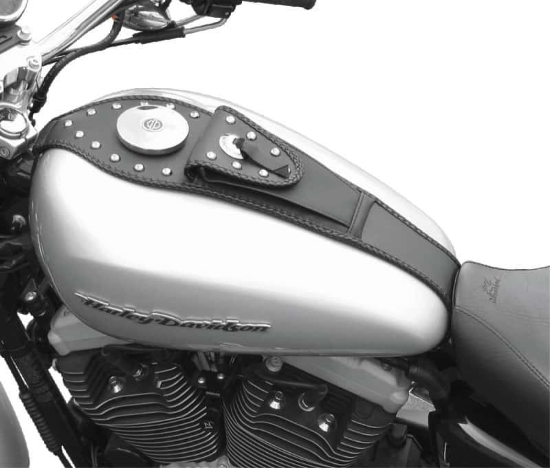 Mustang Motorcycle — Mustang 18-21 Harley Heritage Classic, Deluxe Wide Tripper Solo Seat w/Driver Backrest Diam - Brown - view 2