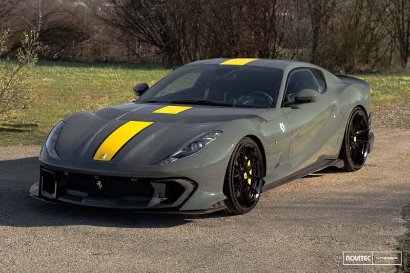 Vossen — Vossen x Novitec NF10 22x12.5 - 5x114.3 BP - ET46 - Gloss Black Ferrari 812 Superfast/GTS Rear Wheel - view 4