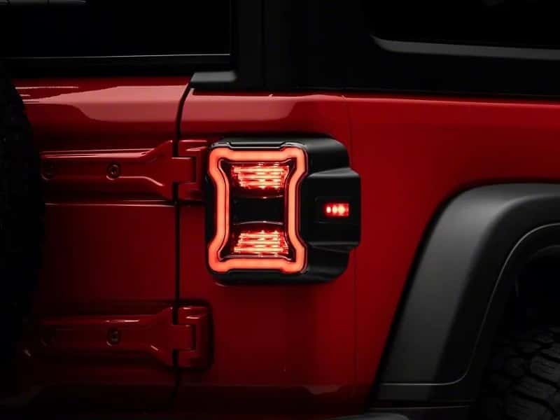 Raxiom — Raxiom 18-22 Jeep Wrangler JL LED Tail Lights- Black Housing (Smoked Lens)
Lights - view 2