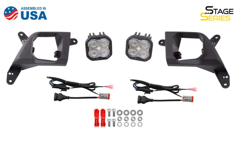 Diode Dynamics — Diode Dynamics SS3 Pro Type SV2 Kit ABL - White SAE Fog - view 8