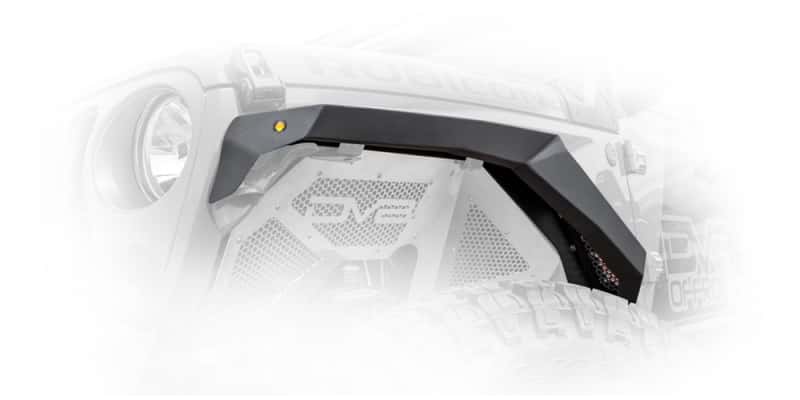 DV8 Offroad — DV8 Offroad 2019+ Jeep Gladiator Armor Fenders
Fender Flares - view 2