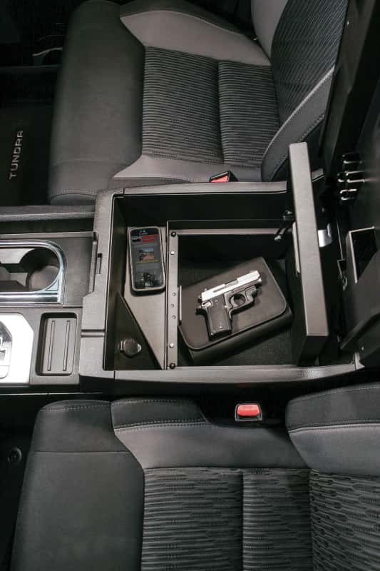 Tuffy Products — Tuffy Console Safe W/ Combo Lock For Toyota Tundra W/ Flow Thru Console
Console Safe - view 8