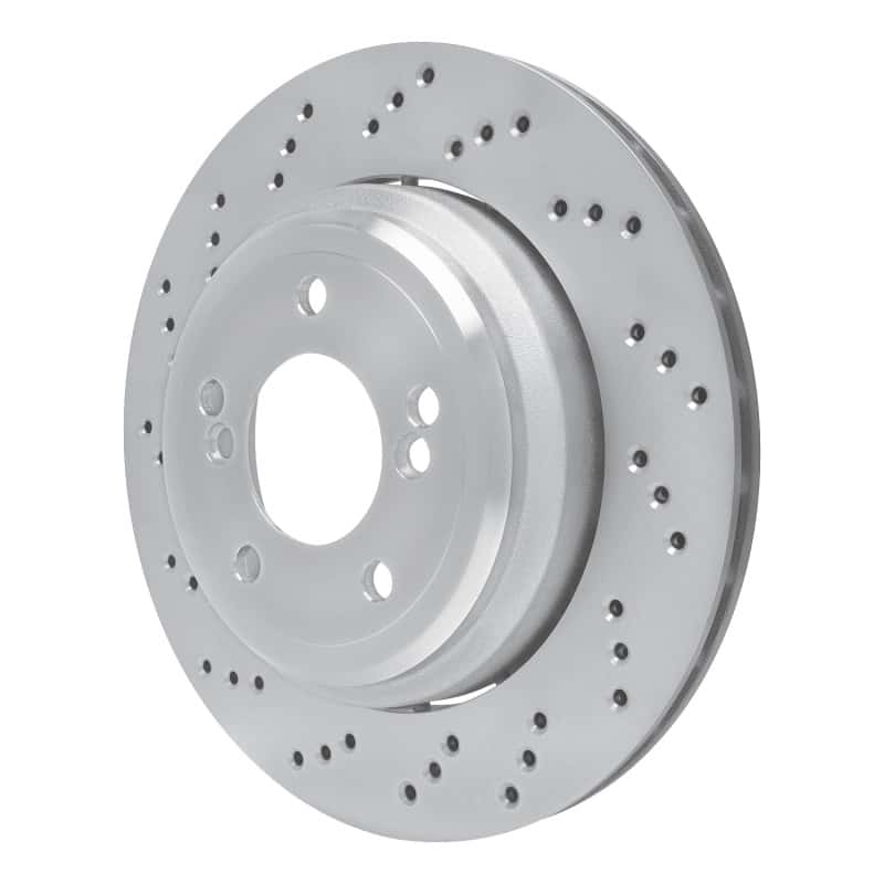 DFC — DFC 06-08 BMW Z4 Left Rear Drilled Hi-Carbon Alloy Geomet Coated Rotor
DFC Brake Rotor - view 2