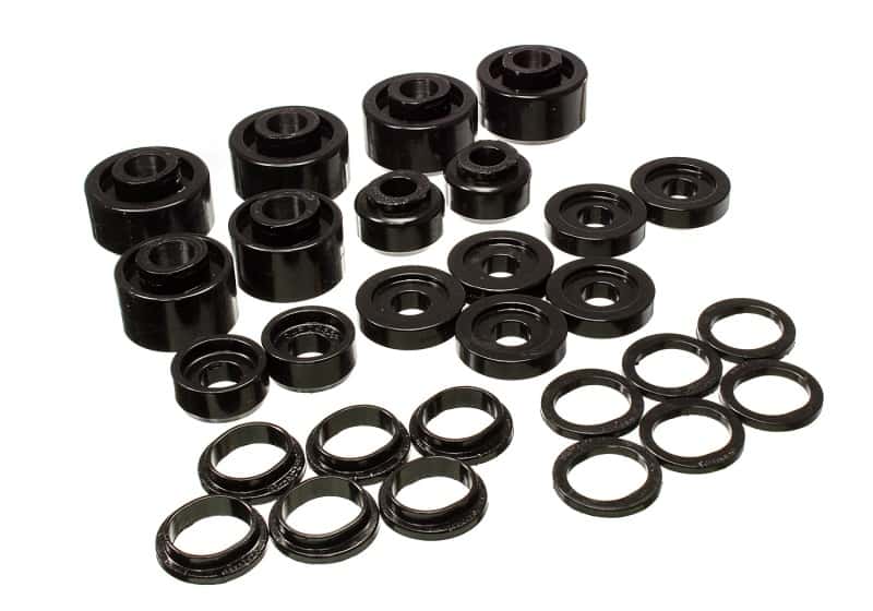 Energy Suspension — Energy Suspension 99-07 Ford F-250/F-350 SD 2/4WD Crew Cab Body Mount Set - Black
BodyMntBshKt - view 2