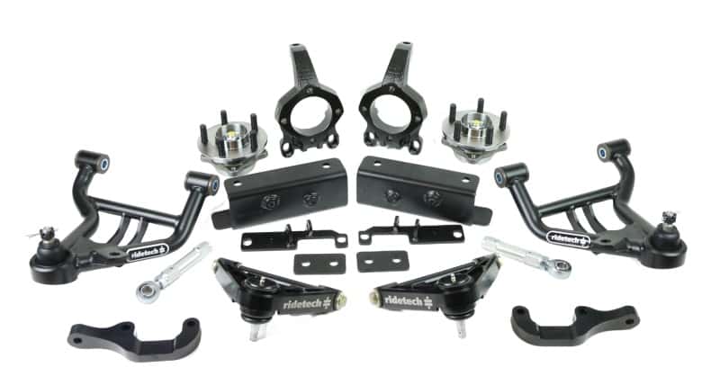Ridetech — Ridetech 79-93 Ford Mustang w/ Aftermarket K-Member Front SLA Suspension System
SLA 79-93 Mustang AF - view 1