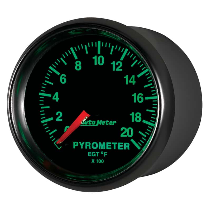 AutoMeter — Autometer GS 0-2000 degree F Full Sweep Electronic Pyrometer Gauge
2-1/16" PYROMETER KI - view 9