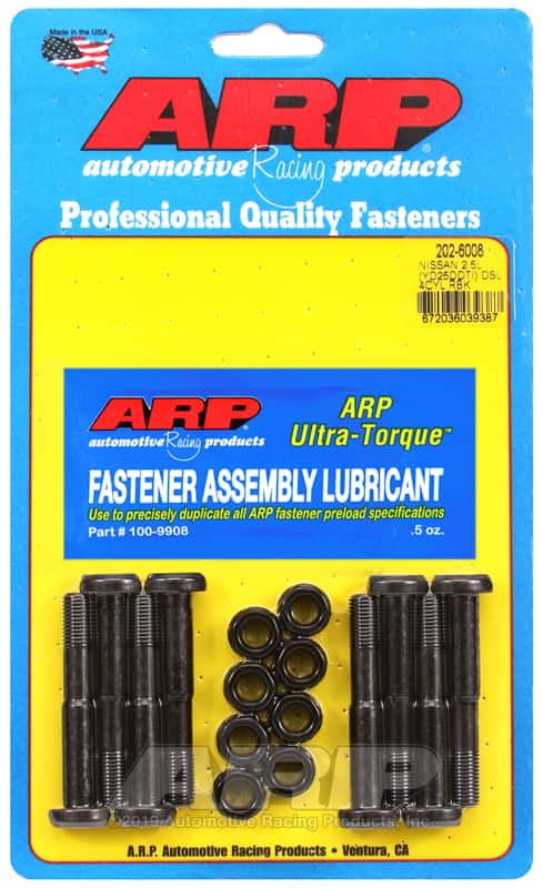 ARP — ARP Nissan 2.5L (YD25DDTI) Diesel 4cyl Rod Bolt Kit - view 1