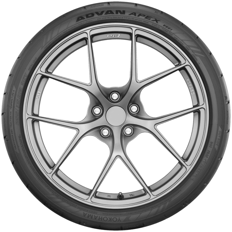 Yokohama Tire — Yokohama Advan Apex V601 Tire - 255/35R19 96Y - view 2