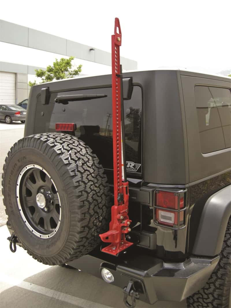 Rampage — Rampage 2007-2018 Jeep Wrangler(JK) High Lift Jack Mount - Black
4X4 Jack Mount Kit - view 2