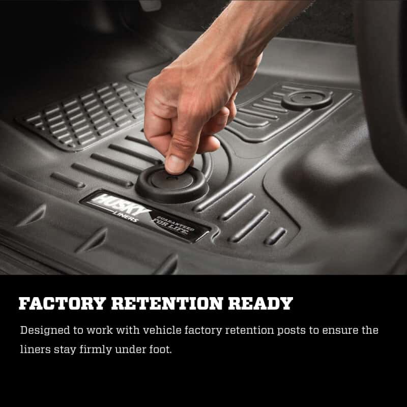 Husky Liners — Husky Liners 2019+ Ford Ranger SuperCrew Cab Weatherbeater Black Front & 2nd Seat Floor Liners
FLOOR COVERINGS
Floor Liners - view 6