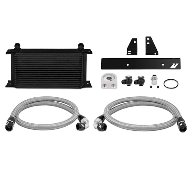 Mishimoto — Mishimoto 09+ Nissan 370Z / 08+ Infiniti G37 (Coupe Only) Oil Cooler Kit - Black - view 3