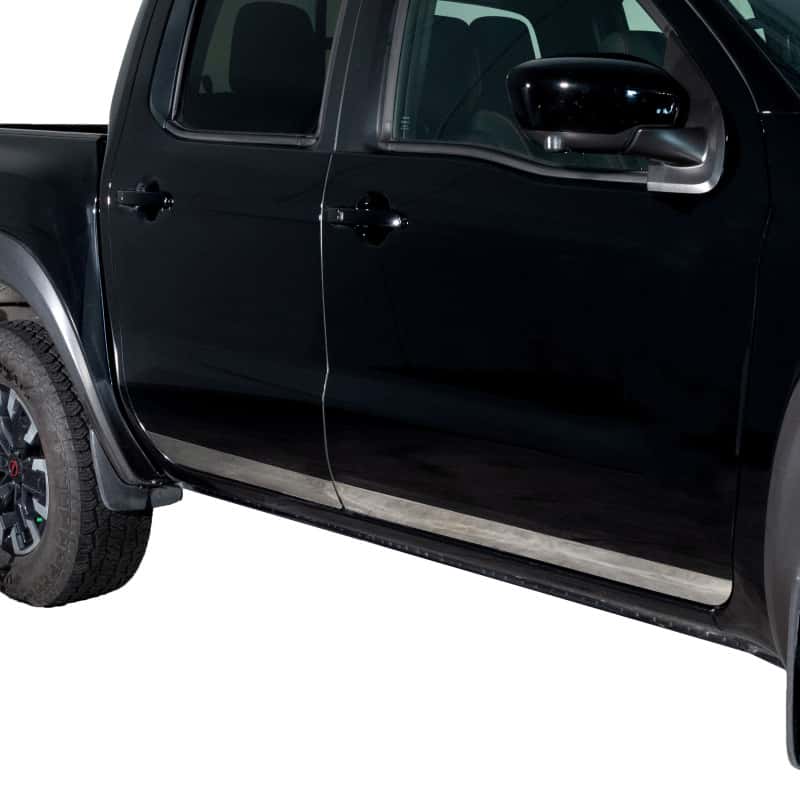 Putco — Putco 22-24 Nissan Frontier Crew Cab (3in Tall 4 Pcs) PRO Stainless Steel Rocker Panels - view 2