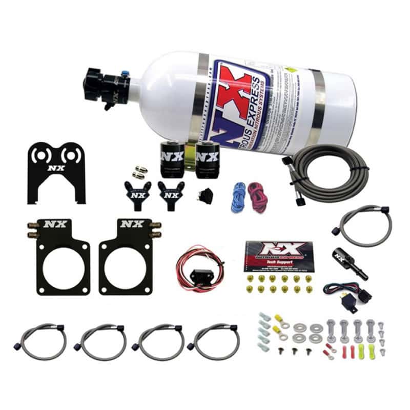 Nitrous Express — Nitrous Express Nissan GT-R Nitrous Plate Kit (35-300HP) w/10lb Bottle
Injection System Kit
N2OSys - view 2
