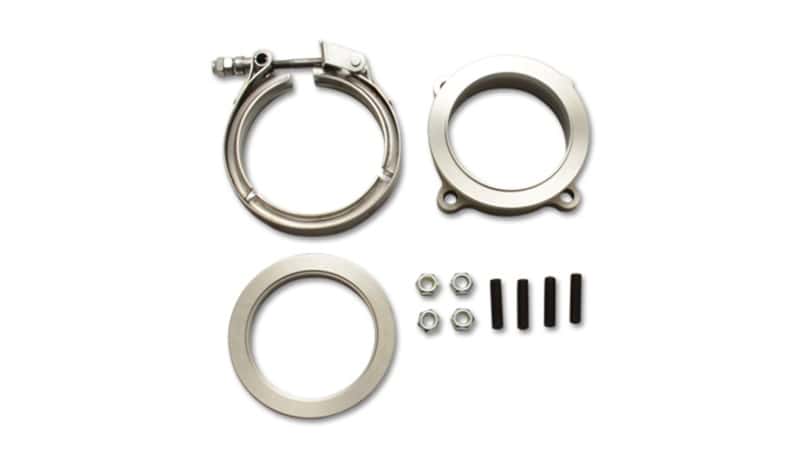 Vibrant — Vibrant GT Series Turbo Adapter 3in 4 Bolt to 3in V-Band Flange w/ V-Band & V-Band Clamp
GTSeriesTurboAdapKit
GTSeriesTurboAdptKit
Turbocharger Flange - view 1
