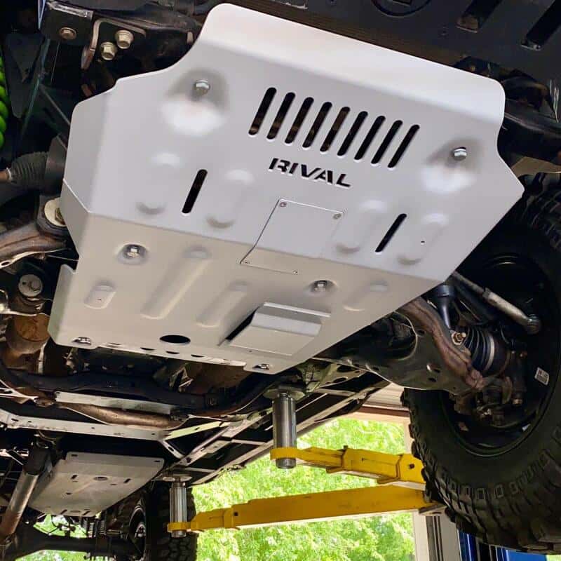 Rival 4x4 — Rival 2005-2023 Toyota Tacoma 3Gen 4WD including KDSS  Aluminum Engine Skid Plate
Engine Skid Plate - view 4