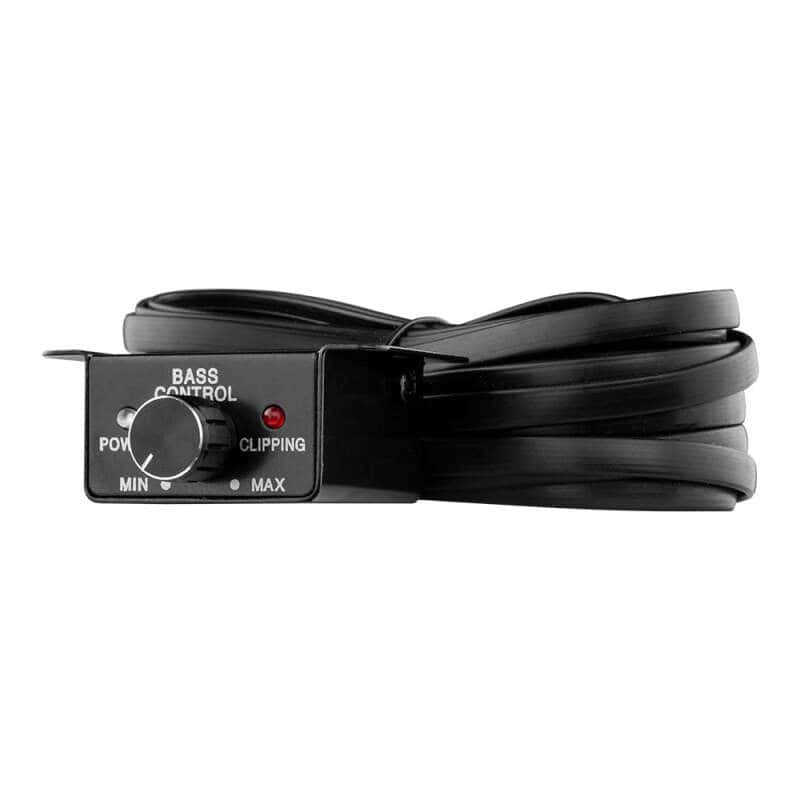 DS18 — DS18 1-Chnl Amp 18000 Burst/0.67ohm 10000/1ohm 5800/2ohm 3500/4ohm Watts RMS w/ Voltmeter Black - view 3