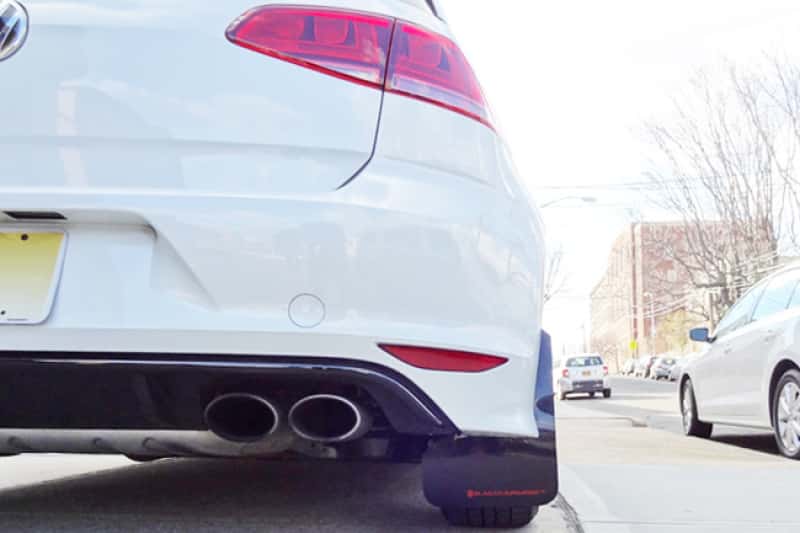 Rally Armor — Rally Armor 15-17.5 MKVII VW Golf R Black UR Mud Flap w/Grey Logo
Mud Flap - view 5