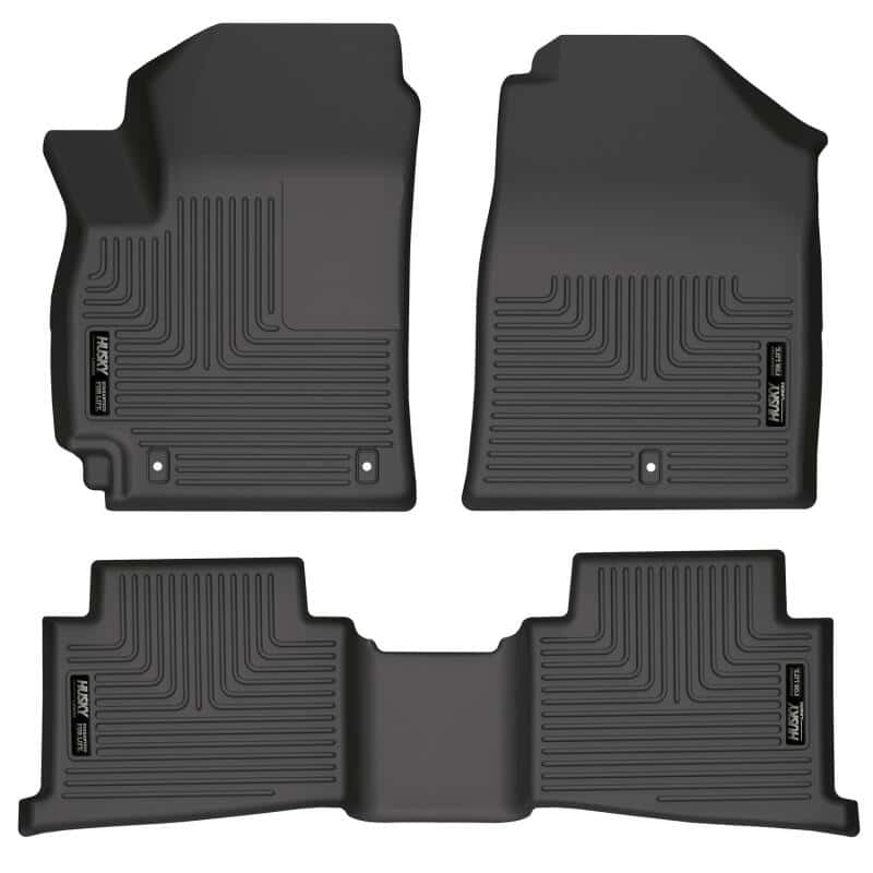 Husky Liners — Husky Liners 21-22 Kia Seltos WeatherBeater Front & 2nd Seat Floor Liners - Black
Weatherbeater Series
Floor Liners - view 1
