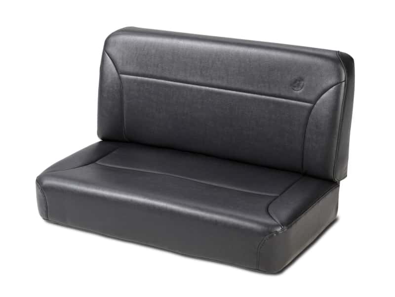 Bestop — Bestop Back Seat - 55-83 Jeep Cj5 Rear Trailmax II Fixed (All Vinyl Black Crush)
Fixed-Back Rear Seat - view 1