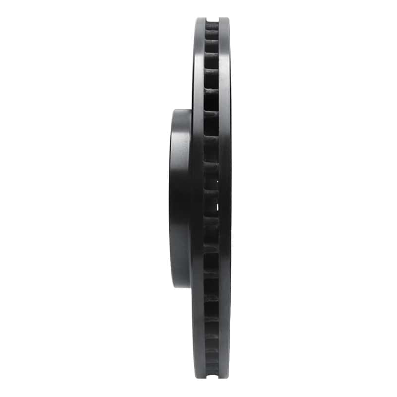 R1 Concepts — R1 -24 Subaru Forester Front Right Drilled & Slotted Black Brake Rotor
R1 Brake Rotor Drill - view 3