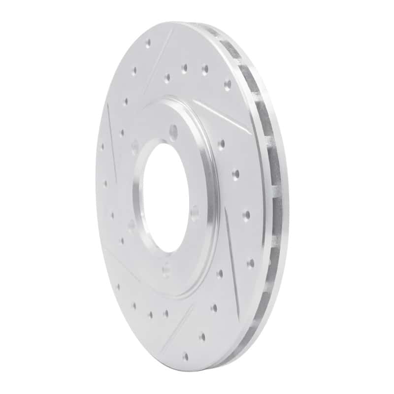 R1 Concepts — R1 79-83 Toyota Pickup Front Left Drilled & Slotted Silver Brake Rotor
R1 Brake Rotor Drill - view 2