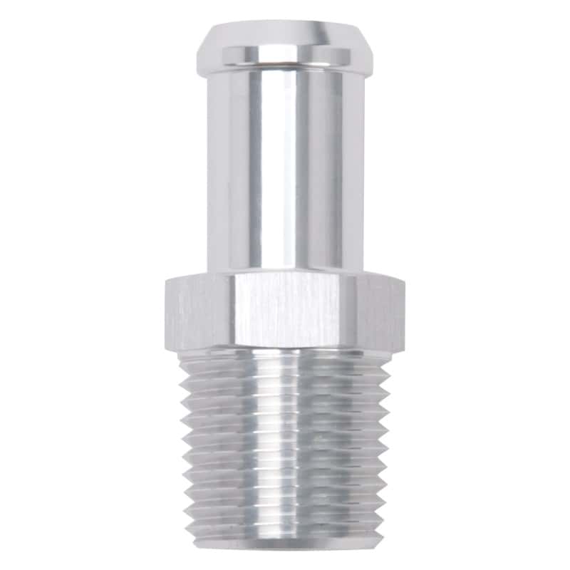 Edelbrock — Edelbrock Hose End Straight 1/2In NPT to 5/8In Barb Clear Anodize
KIT PARTS - view 1