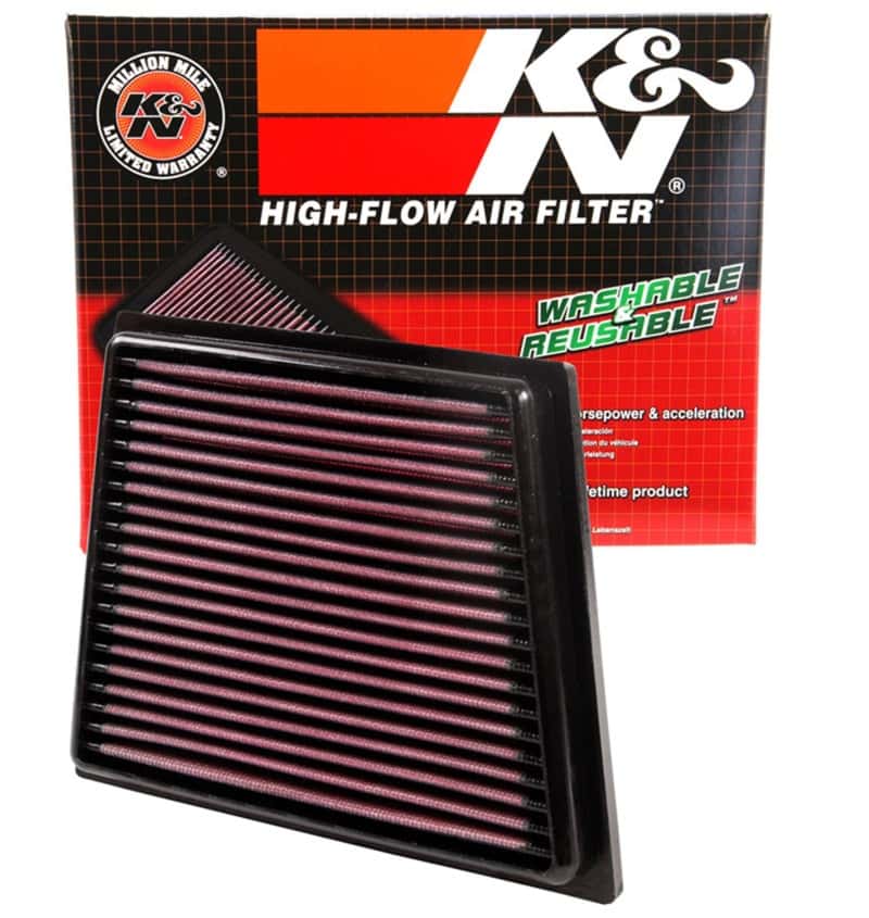 K&N Engineering — K&N 08 Ford Fiesta 1.25L-L4 Drop In Air Filter
Replacement Air Filt
Air Filter - view 4