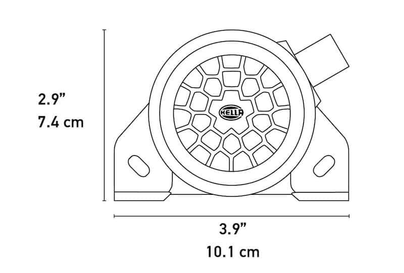 Hella — Hella Bu Alarm 90Db 1224V - view 3