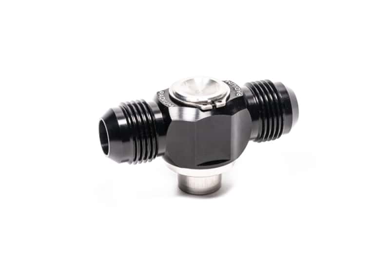 Radium Engineering — Radium Engineering Nissan S13 SR20DET 10AN Male Press-Fit Valve Cover Fitting - Exhaust Side - view 1
