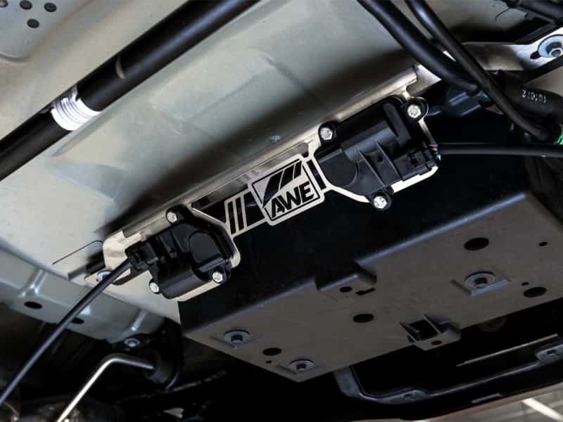 AWE Tuning — AWE 2018+ Ford Mustang GT Valve Motor Bracket (for Models with Active Valve Performance Exhaust)
Valve Motor Bracket - view 2