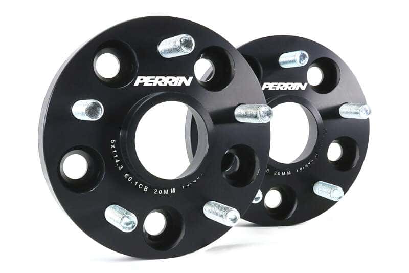Perrin Performance — PERRIN 23-26 Toyota GR Corolla 60.1mm CB / 5x114.3 BP Wheel Spacers - 20mm - view 1