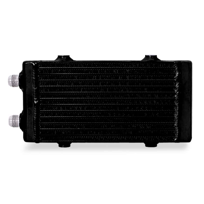 Mishimoto — Mishimoto Universal Small Bar and Plate Dual Pass Black Oil Cooler - view 7