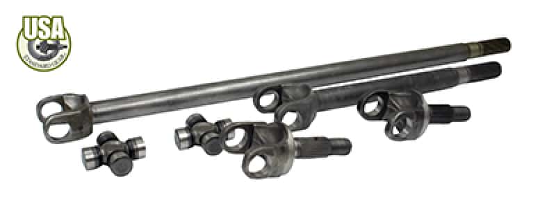 Yukon Gear & Axle — USA Standard 4340 Chrome-Moly Replacement Axle Kit For 71-80 Scout / Dana 44
Axle Kit - Front - view 1