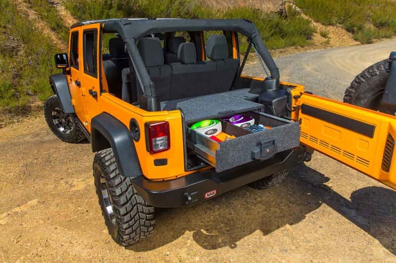 ARB — ARB Complete Roller Drawer Kit Rdrf790 Jk 4Dr Plastic Trim/Subwoofer
Cargo Drawer Kit - view 1
