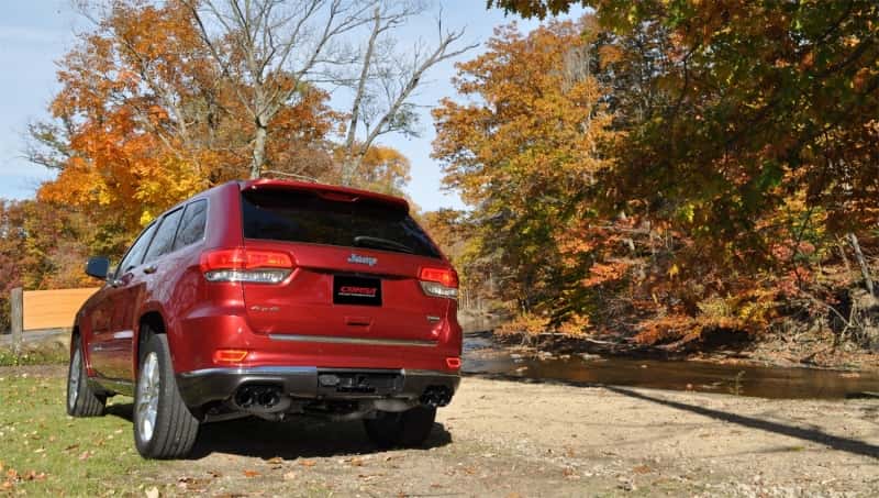 CORSA Performance — Corsa 2014-2021 Jeep Grand Cherokee Summit Edition Black 2.5in Dual Rear Exit Cat-Back Exhaust
Exhaust - view 5