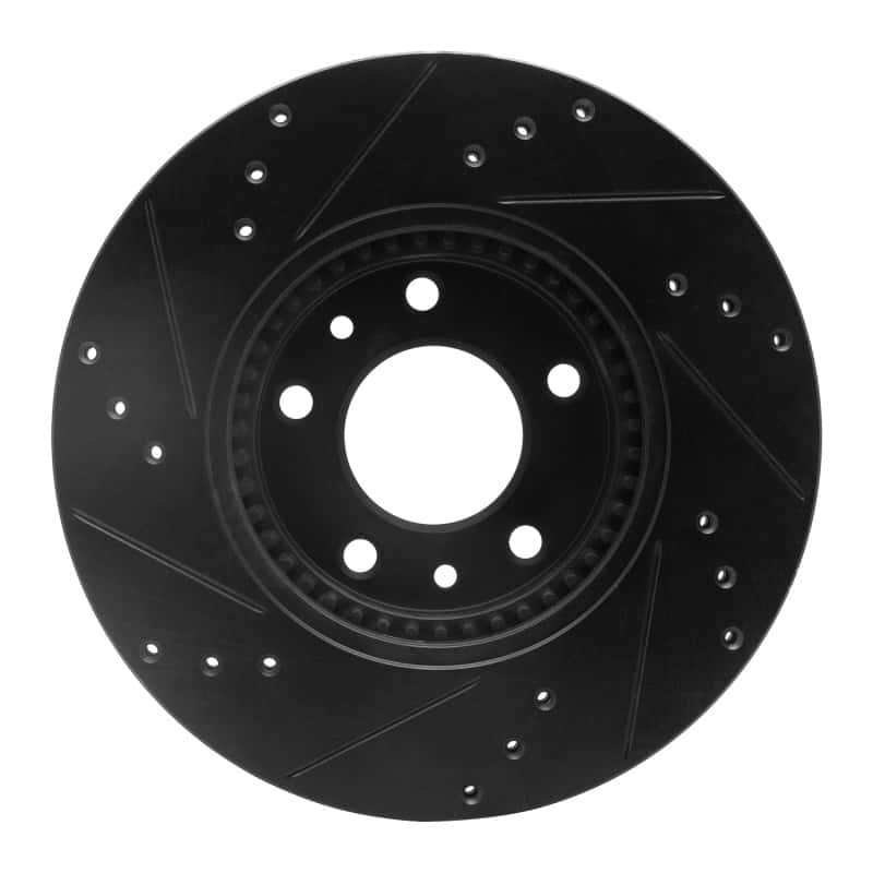 R1 Concepts — R1 06-13 Ford Fusion Front Right Drilled & Slotted Black Brake Rotor
R1 Brake Rotor Drill - view 5