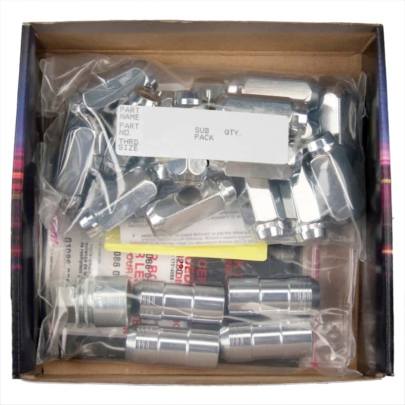 McGard — McGard 6 Lug Hex Install Kit w/Locks (Cone Seat Nut) M14X1.5 / 22mm Hex / 1.945in. Length - Chrome - view 6