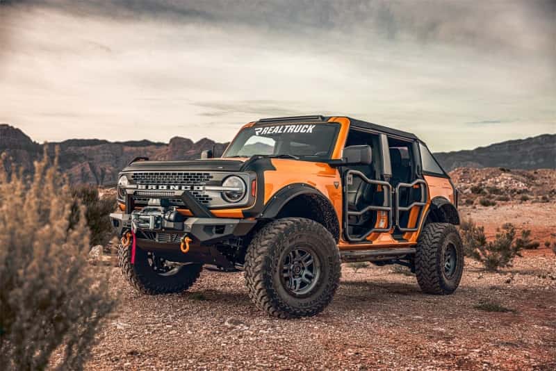 Husky Liners — Husky Liners 21-25 Ford Bronco 2/4dr. (Excl. Raptor) Aeroskin II - Tex. Blk
Hood Shields - view 6