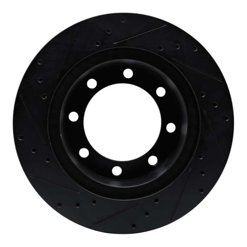 R1 Concepts — R1 80-93 Dodge W200 Front Right Drilled & Slotted Black Brake Rotor
R1 Brake Rotor Drill - view 5