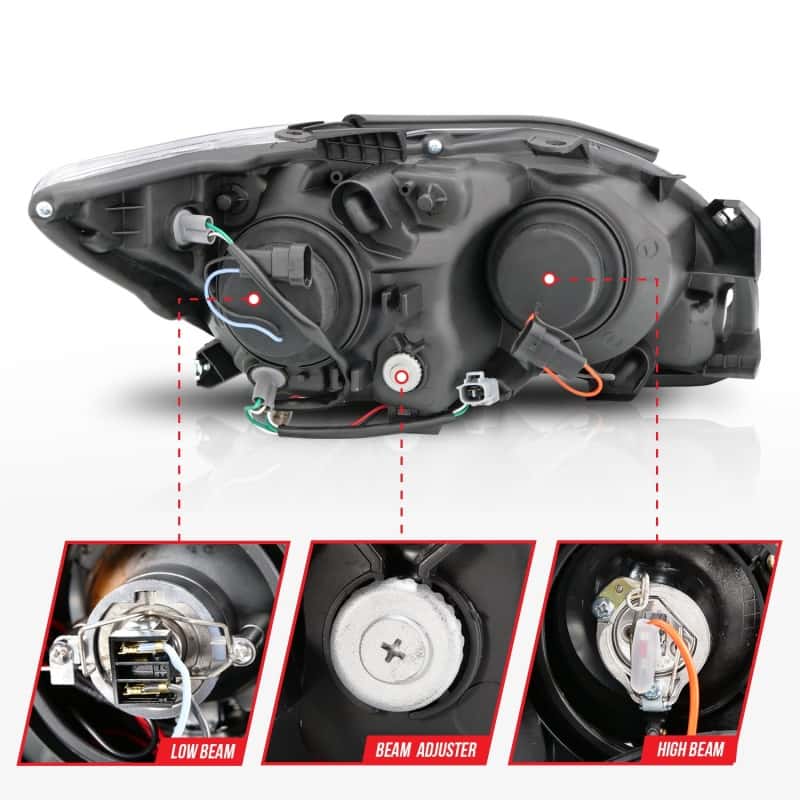 ANZO — ANZO 2005-2010 Scion Tc Projector Headlights w/ Halo Chrome (CCFL)
Head Light Set
HdLtSet - view 6