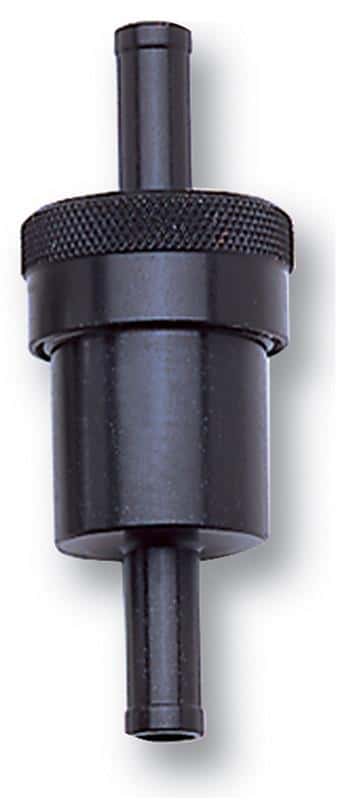 Russell — Russell Performance Black Street Fuel Filter (3in Length 1-1/8in diameter 5/16in inlet/outlet) - view 3
