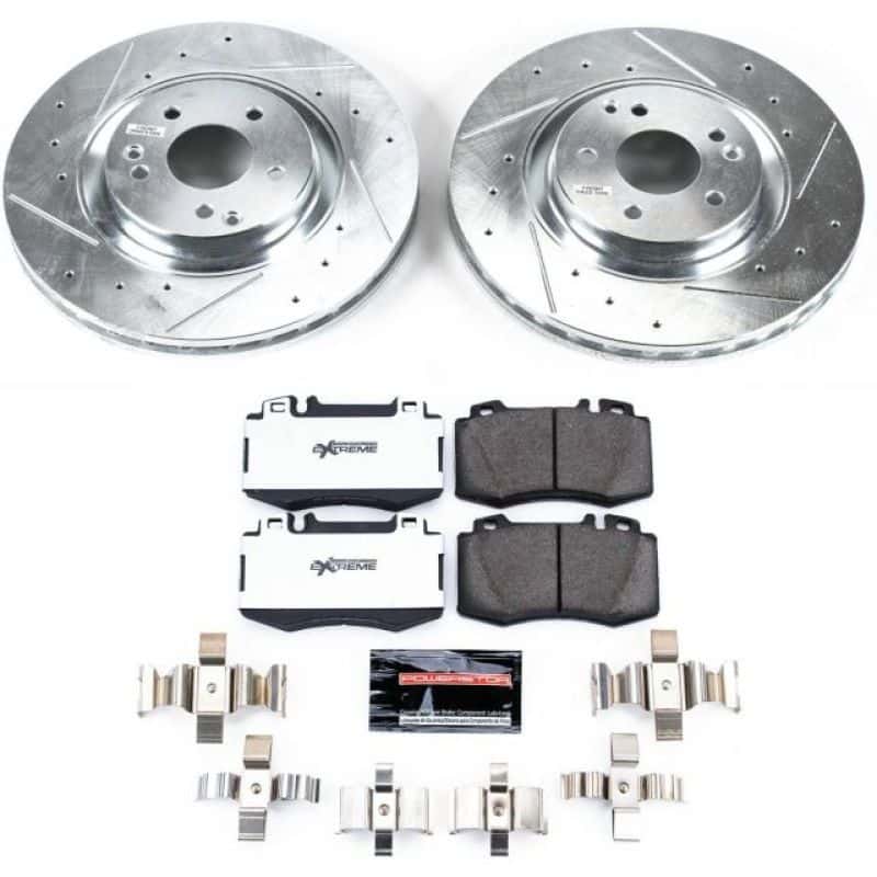 PowerStop — Power Stop 2004 Mercedes-Benz C230 Front Z26 Street Warrior Brake Kit - view 1