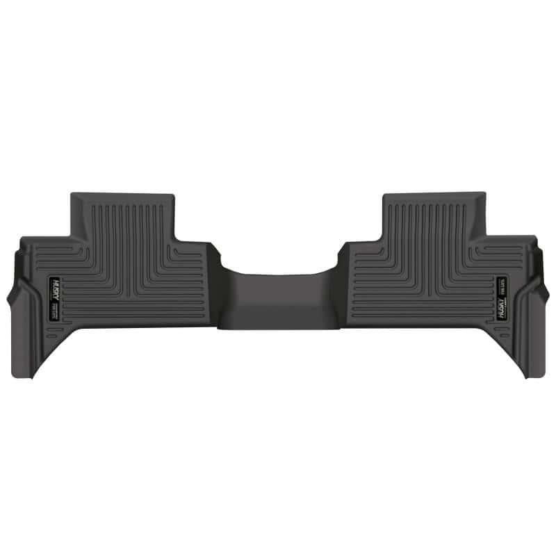 Husky Liners — Husky Liners 2022 Toyota Tundra Ext. Cab DC WeatherBeater 2nd Seat Floor Liner - Blk - view 1