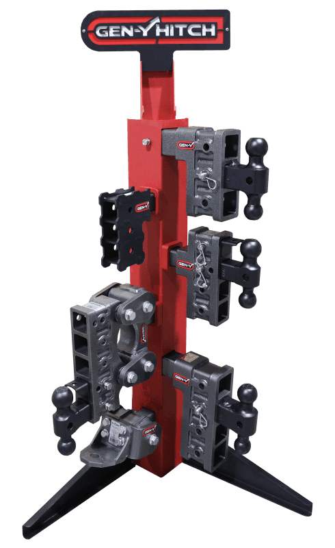 GEN-Y Hitch — Gen-Y Vertical Hitch Display Stand w/6 Slots (*Display Only*)
Display Stand
genGH-5001 - view 1
