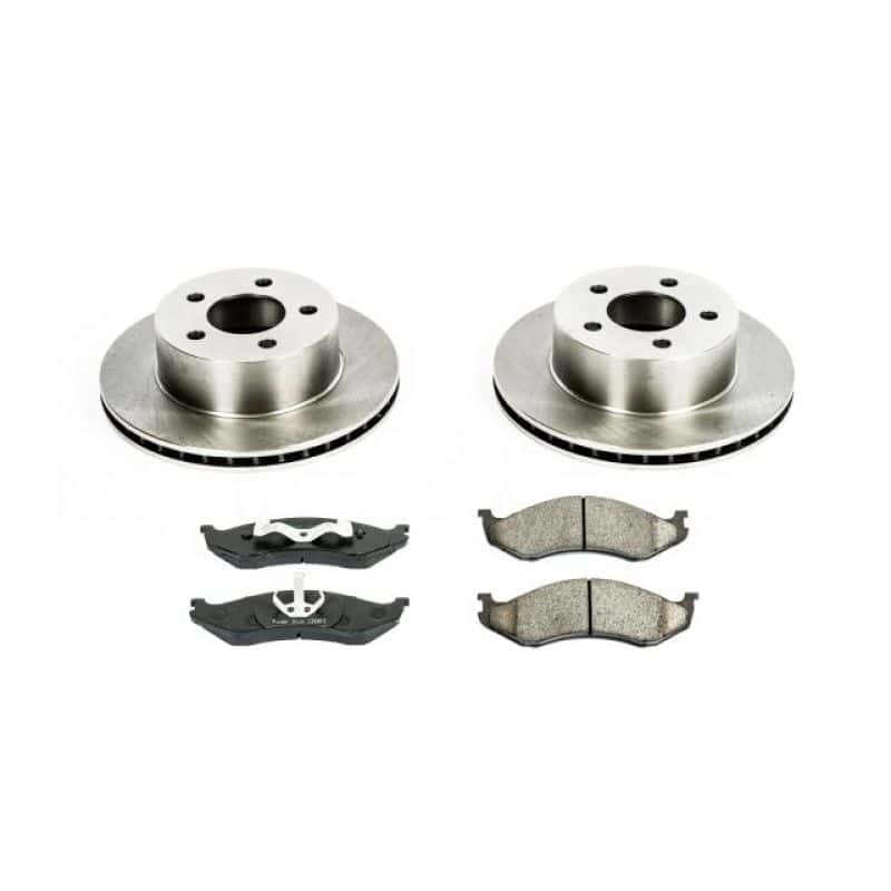 PowerStop — Power Stop 90-99 Jeep Cherokee Front Autospecialty Brake Kit - view 1