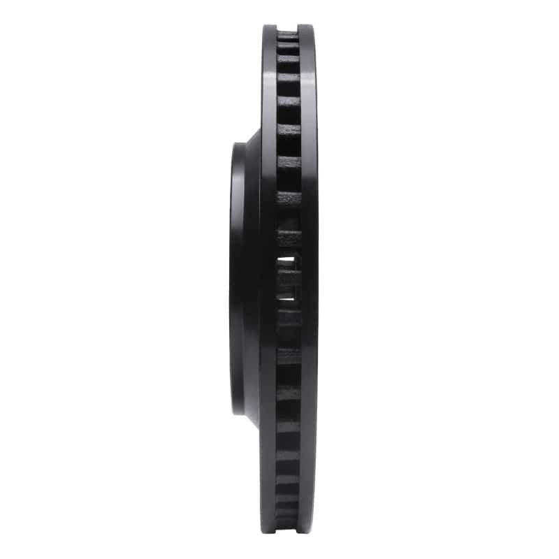 R1 Concepts — R1 05-14 Ford Mustang Front Left Drilled & Slotted Black Brake Rotor
R1 Brake Rotor Drill - view 3