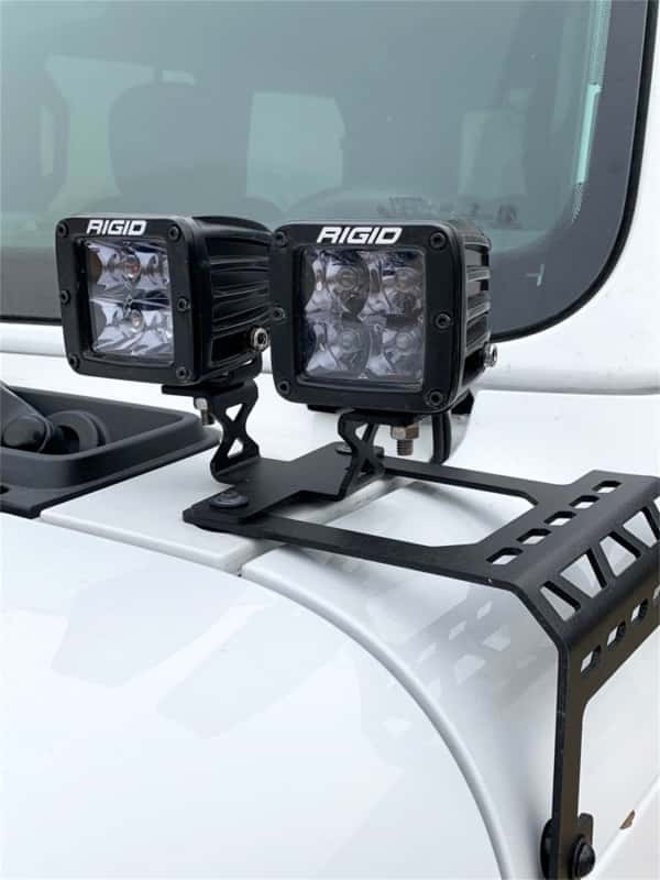Dee Zee — Dee Zee 18-23 Jeep JL Cowl Double Cube Light Bracket
FogDrLtMtBkt - view 3