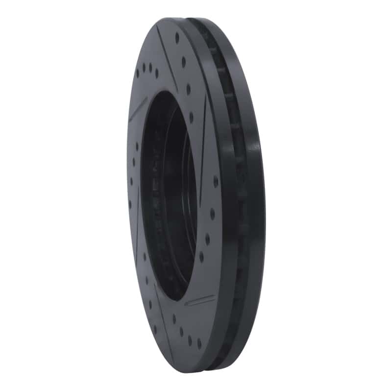 R1 Concepts — R1 92-95 Toyota MR2 Front Left Drilled & Slotted Black Brake Rotor
R1 Brake Rotor Drill - view 4