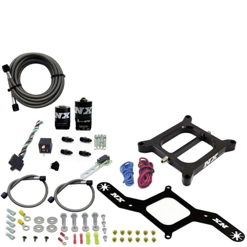 Nitrous Express — Nitrous Express 4150 RNC Conventional Nitrous Plate Kit w/.375in Solenoid w/o Bottle
Injection System Kit
N2OSys - view 1